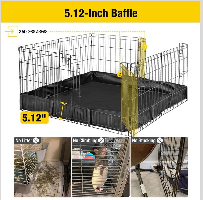 Aivituvin-AIR71 Portable Small Pet Playpens