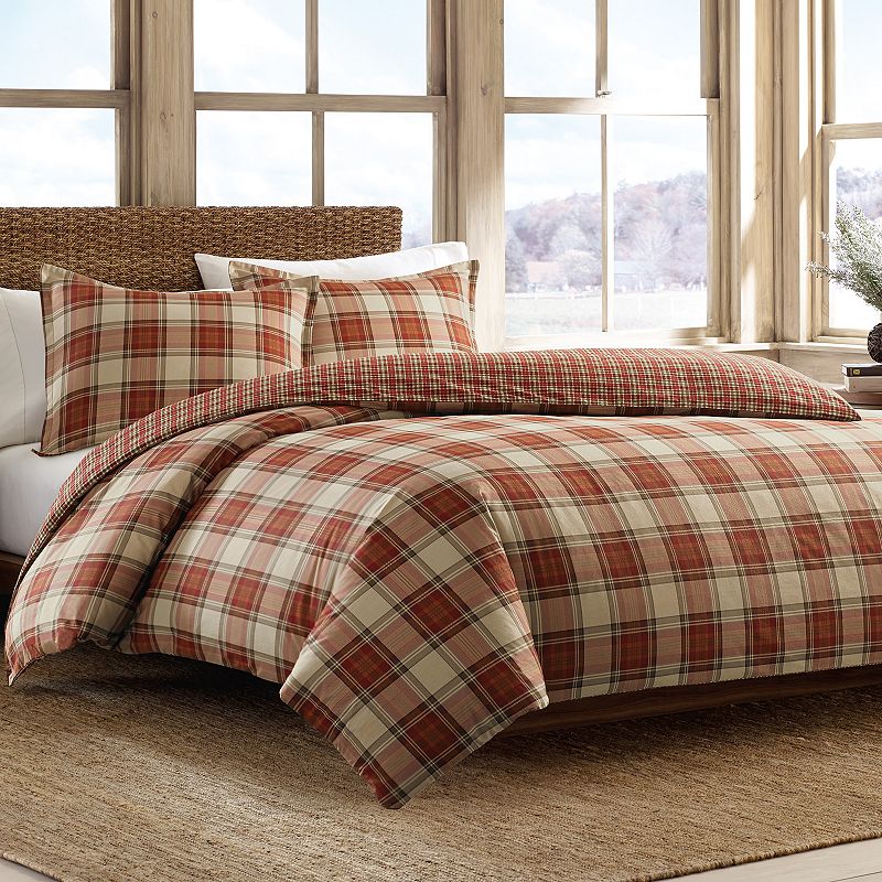 Eddie Bauer Edgewood Reversible Duvet Cover Set