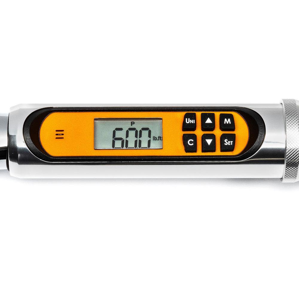 3/8 Drive 120XP™ Flex Head Electronic Torque Wrench with Angle ;