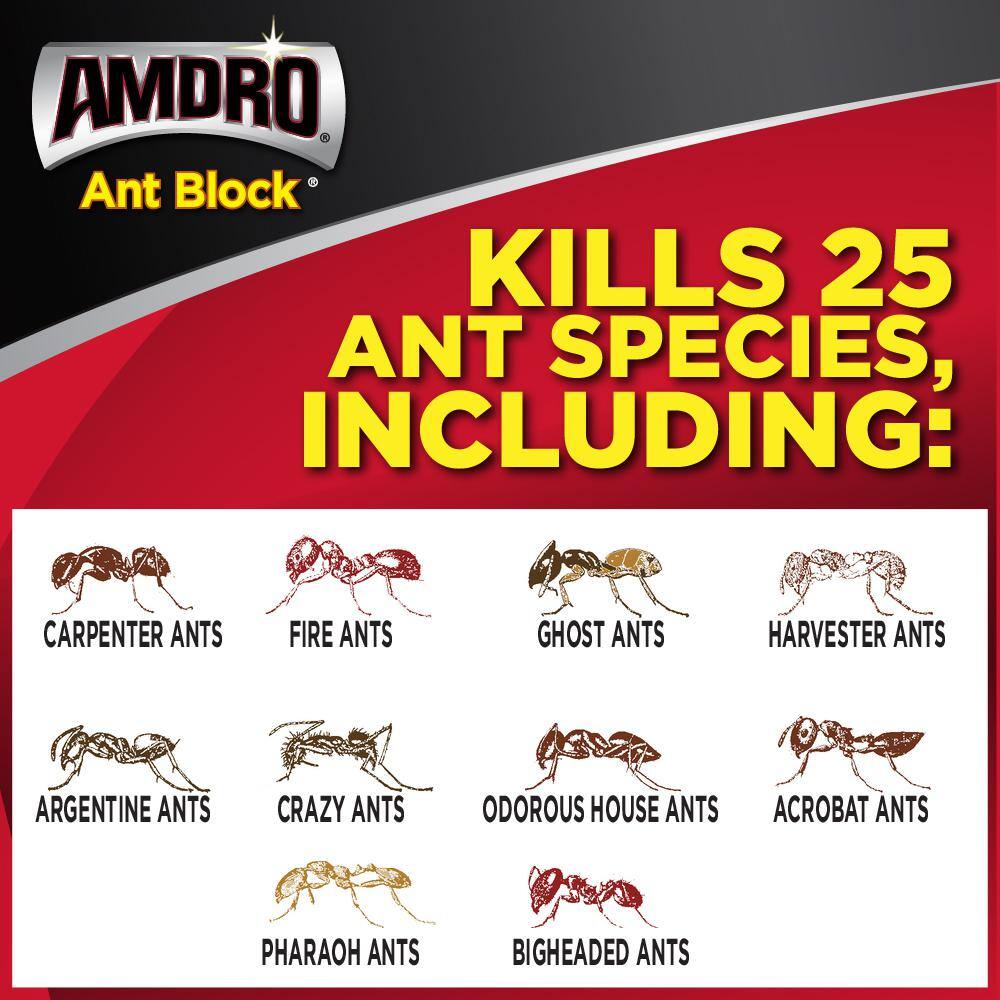 AMDRO 24 oz. Ant Block Home Perimeter Ant Killer Bait 100522802