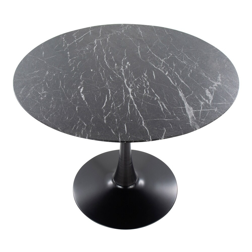 Porch   Den Stone Mod Modern Table