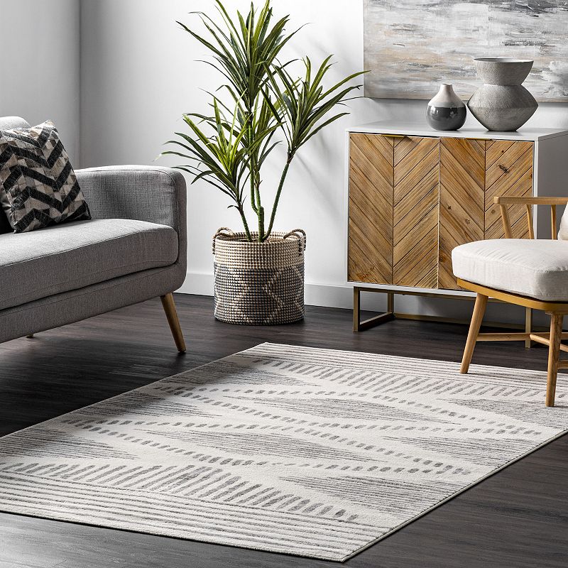 nuLoom Briggs Contemporary Striped Area Rug