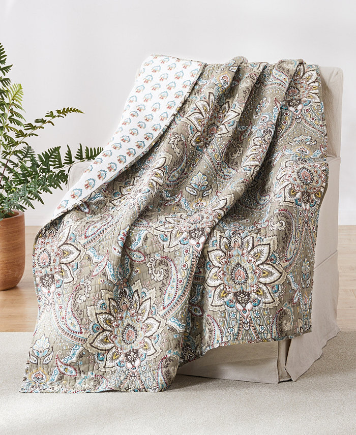 Levtex Kassandra Quilted Throw， 50