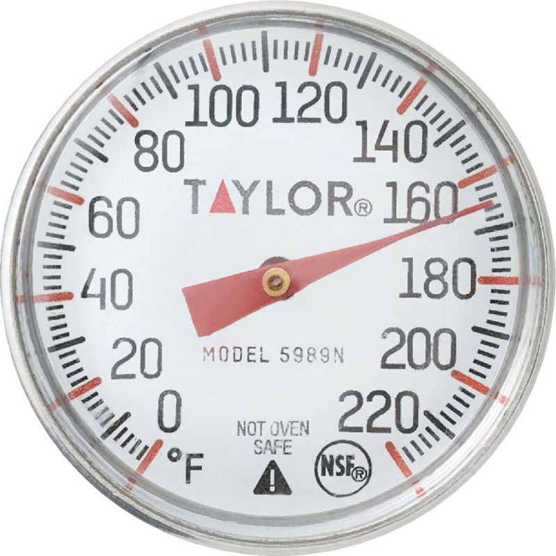 Taylor Instant Read Pocket Kitchen Thermometer 5 In. Probe 1 In. Dial