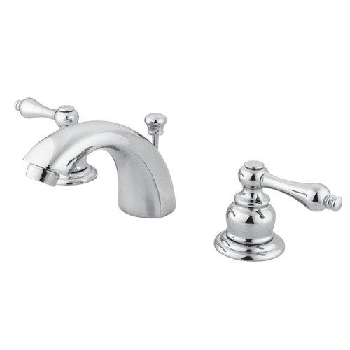 Kingston Brass GKB945AL Mini-Widespread Bathroom Faucet， Oil Rubbed Bronze