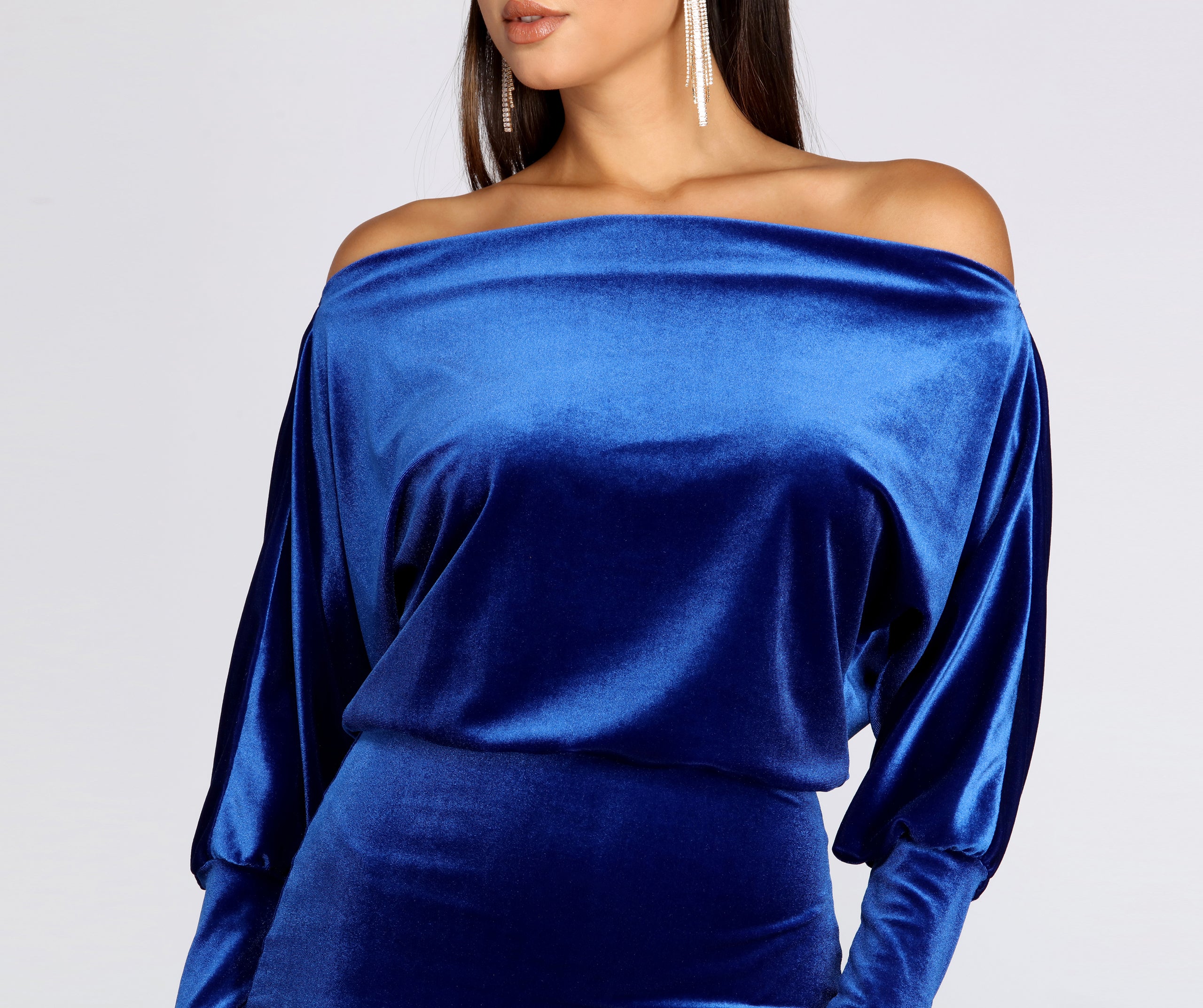 Dreamy Velvet Mini Dress