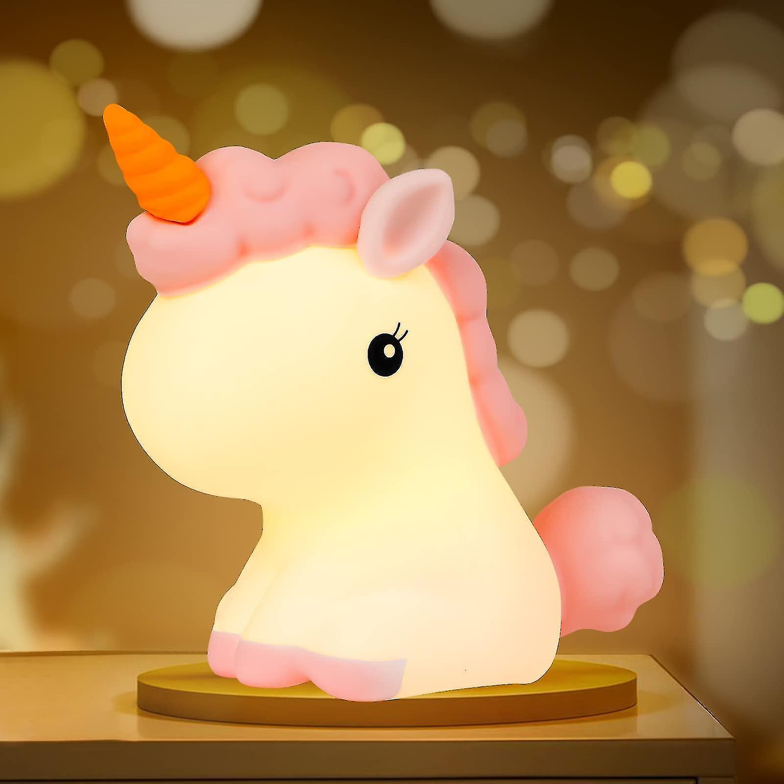 Unicorn Night Light For Kids Room With Touch Sensor