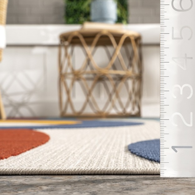 Nuloom Ashley Retro Abstract Indoor outdoor Area Rug