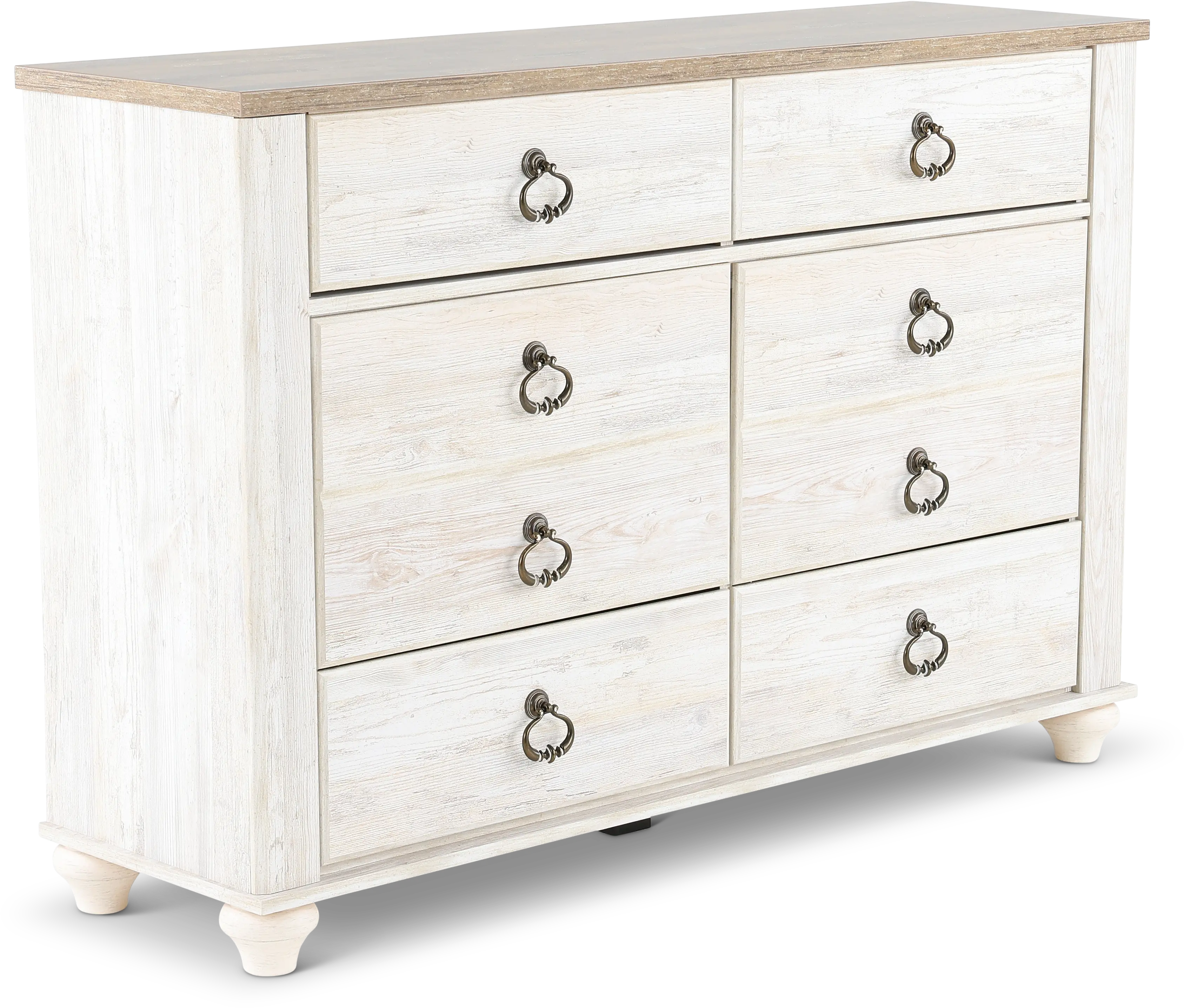 Millhaven Whitewash Dresser