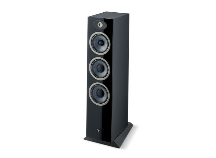 Focal Theva N2 Black High Gloss 3-Way Floorstanding Loudspeaker (Each)