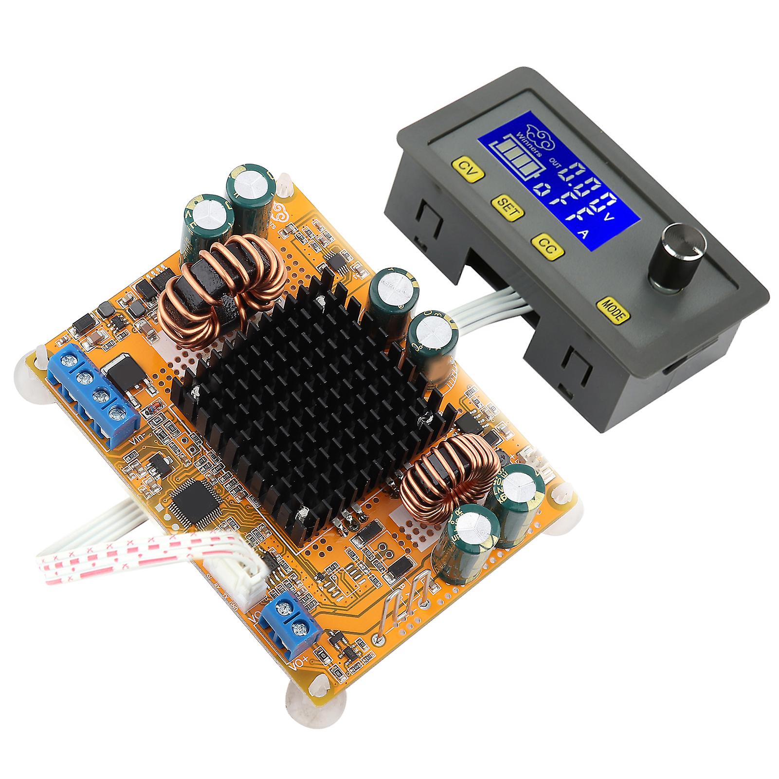 Dcdc Adjustable 5a Lcd Digital Automatic Stepup Stepdown Voltage Module