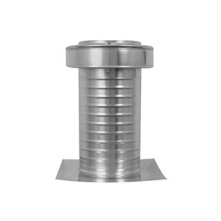 Active Ventilation 7 in. Dia Keepa Vent an Aluminum Roof Vent for Flat Roofs KV-7