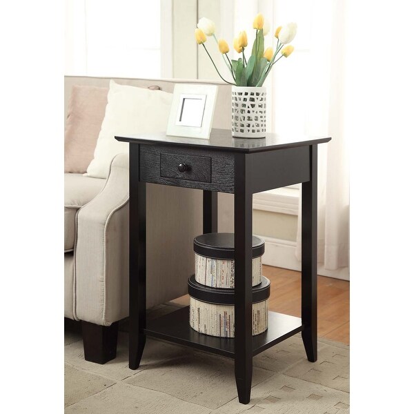 Copper Grove Aubrieta Single Drawer End Table