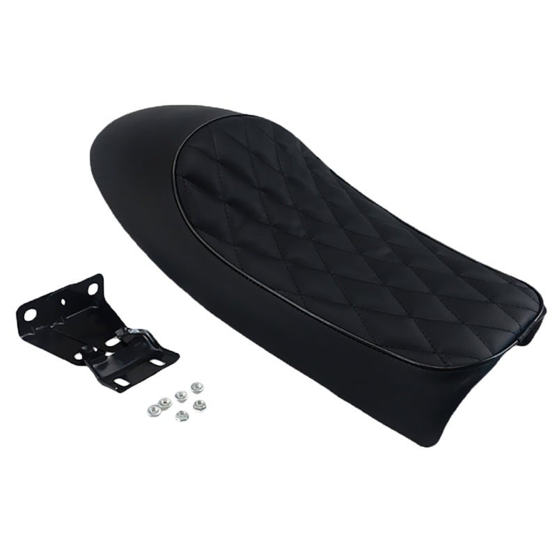 Black Vintage Cafe Racer Seat for Honda CB CL Suzuki GS XJ