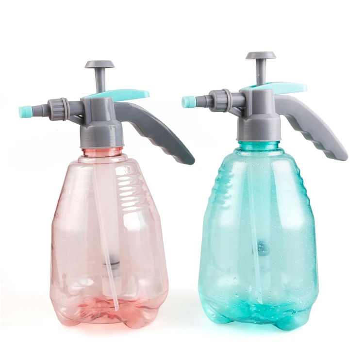 Factory direct sprayers 1.8 Litre customizable candy color transparent air pressure hand pump garden sprayer