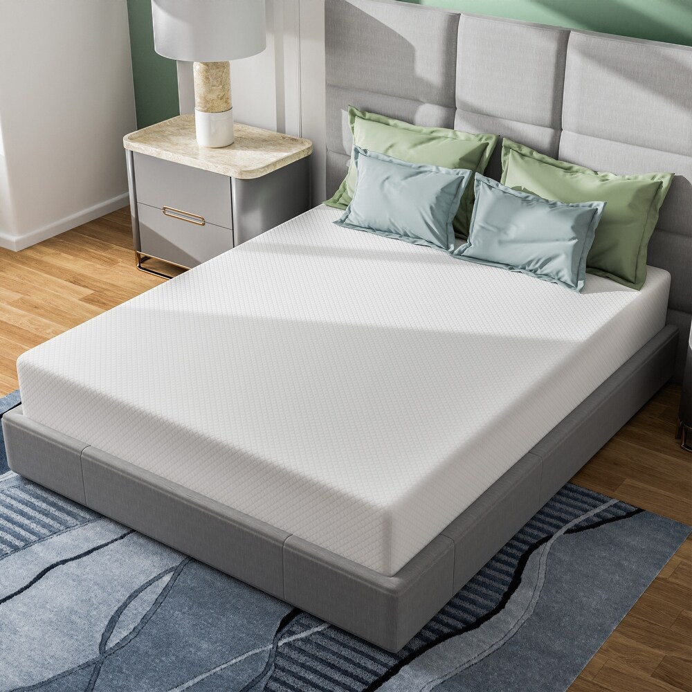 Comfiture Modern 12 inch Hypoallergenic Gel Memory Mattress by DreamMax