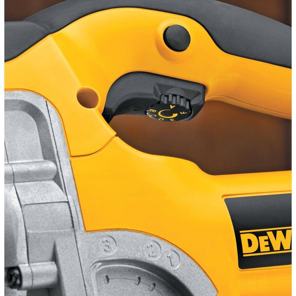 DW 6.5 Amp Corded Variable Speed Jig Saw Kit with Kit Box DW331K