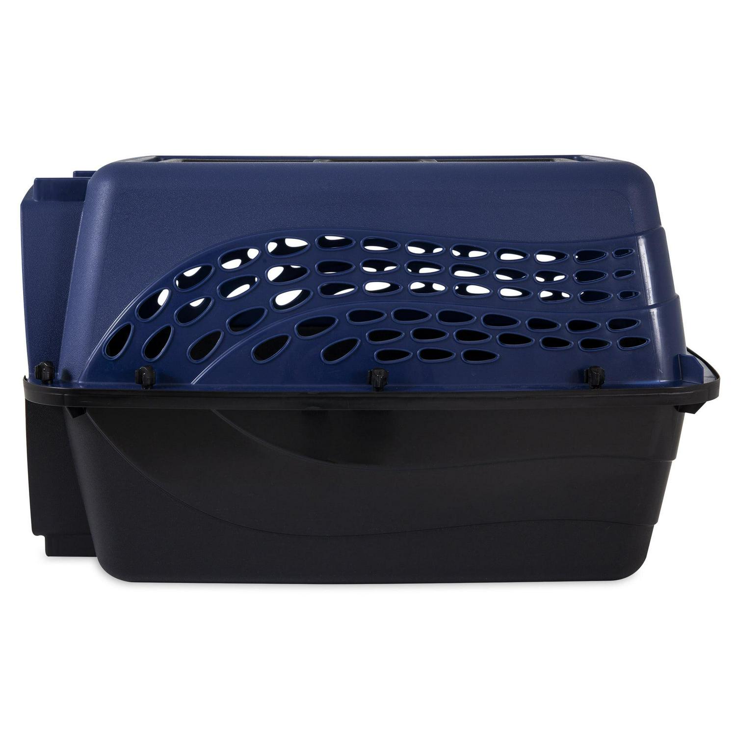 Vibrant Life 2Door Topload Dog Kennel Blue 24in Length  Crowdfused