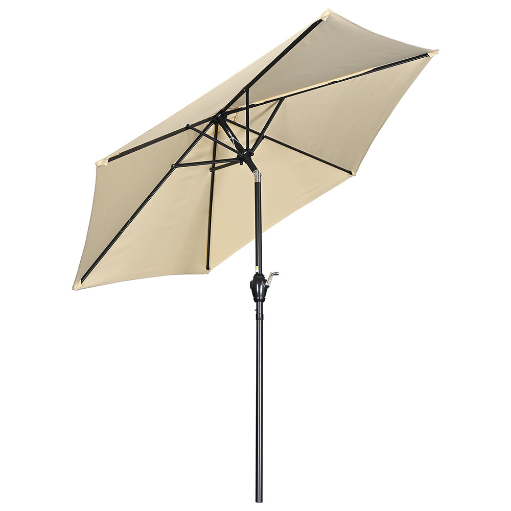 Yescom 7.5ft Patio Umbrella Crank and Tilt 6-Rib