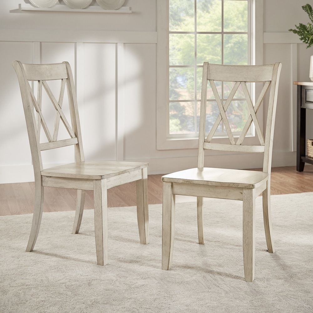 Eleanor X Back Wood Dining Chair (Set of 2) by iNSPIRE Q Classic