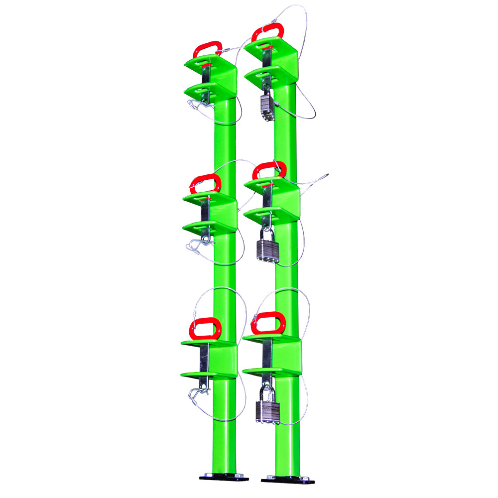 Green Touch Classic Series 3 Place Trimmer Rack For Open Trailer