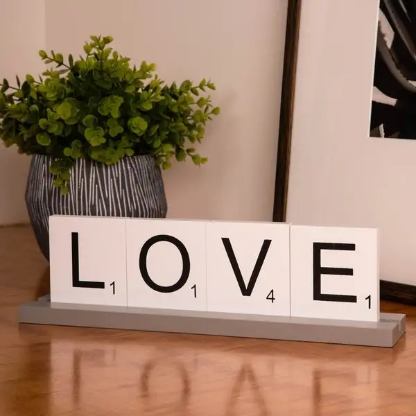 Serenity Love Letter Tile Sign