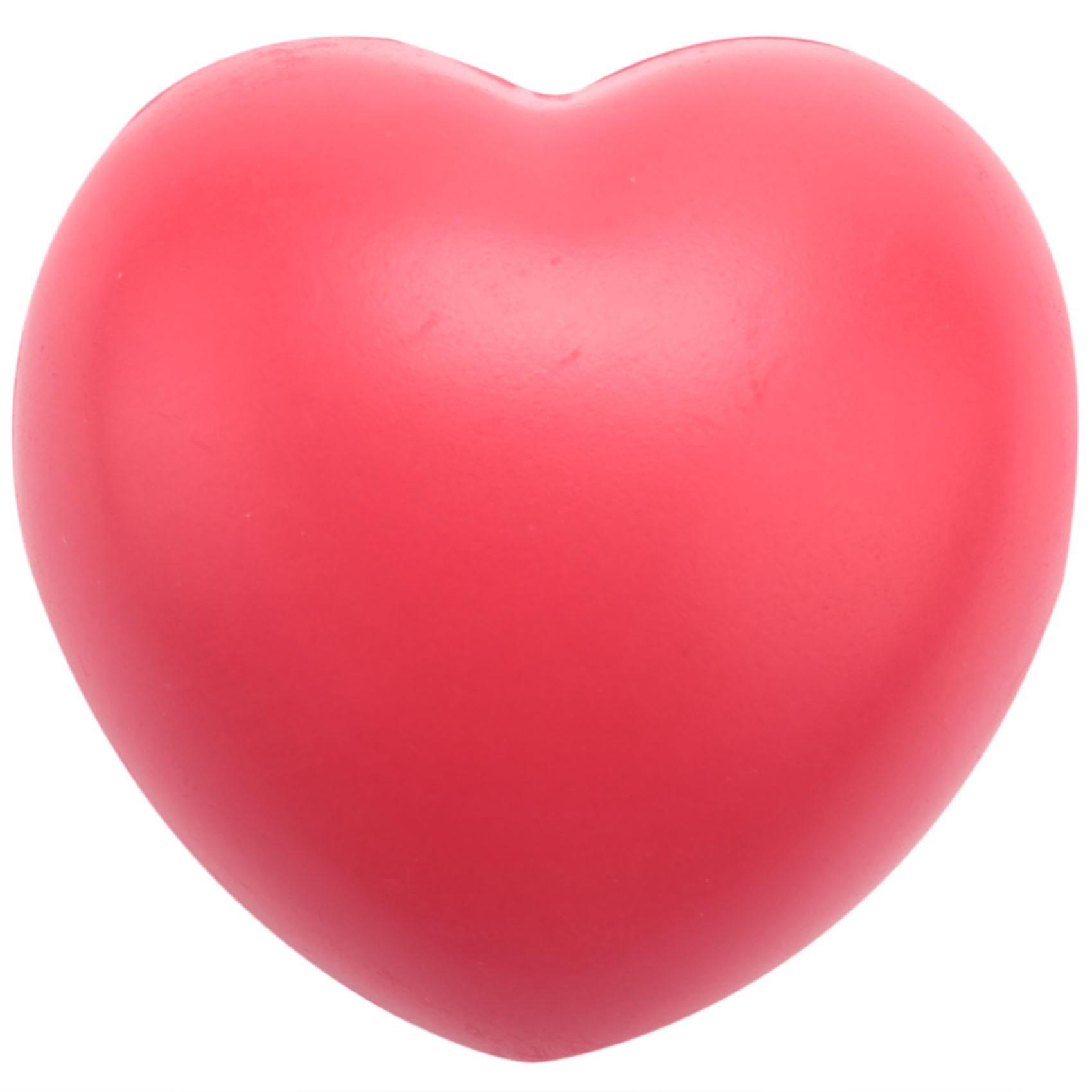 Heart Stress Reliever Ball Red