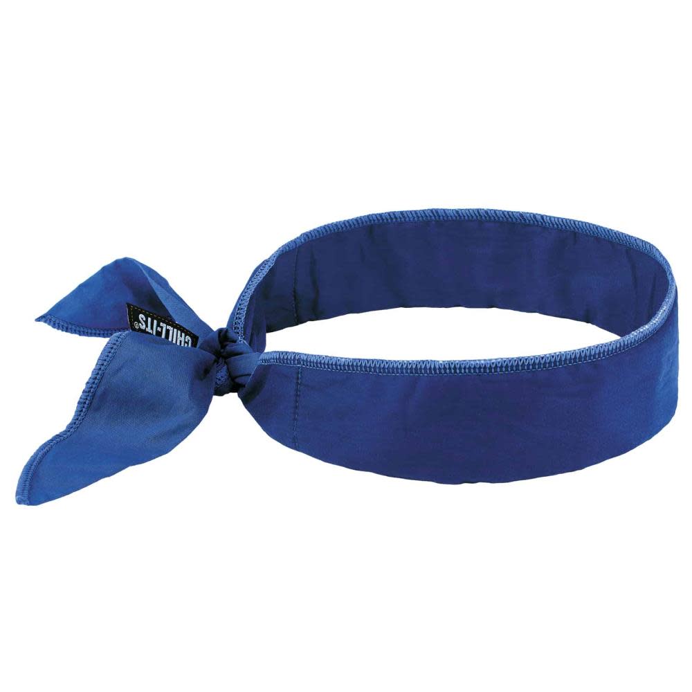 Ergodyne Chill Its 6702 Cooling Bandana Blue