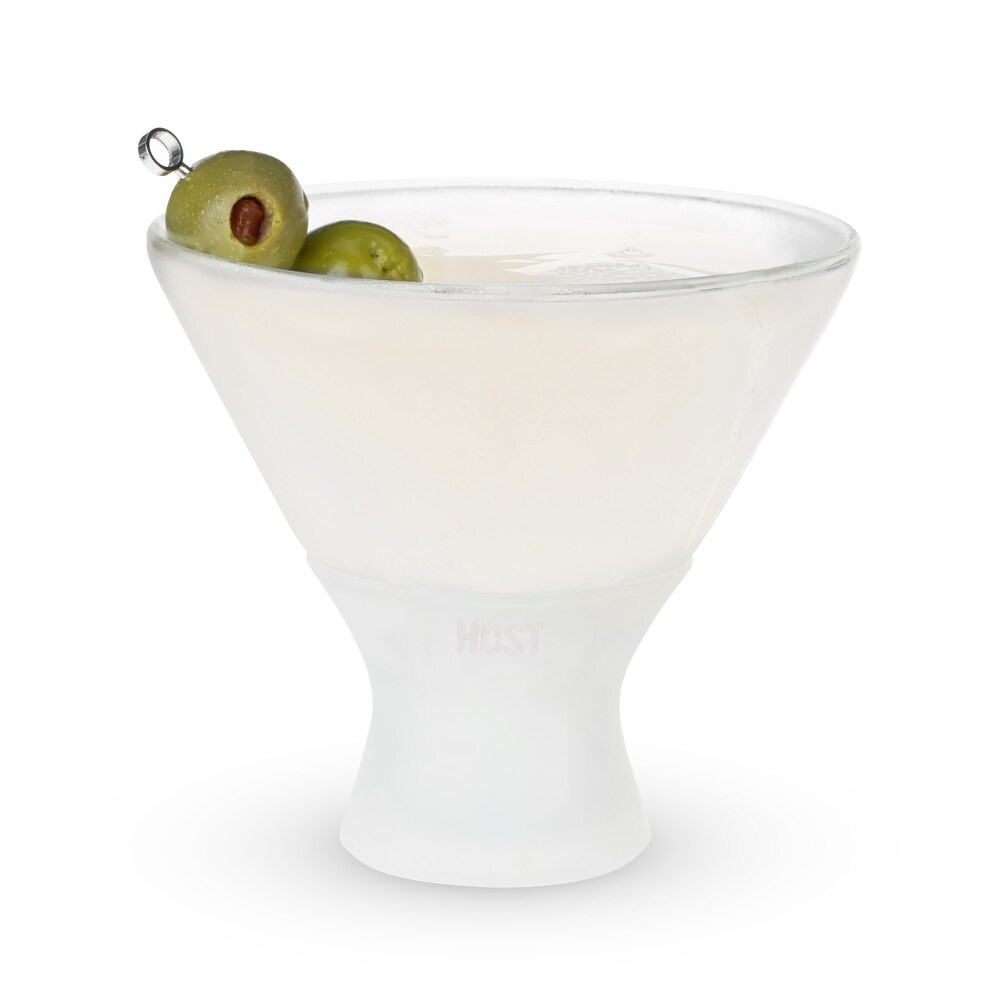 Glass FREEZE Martini Glass (set of two) by HOST   4.5\