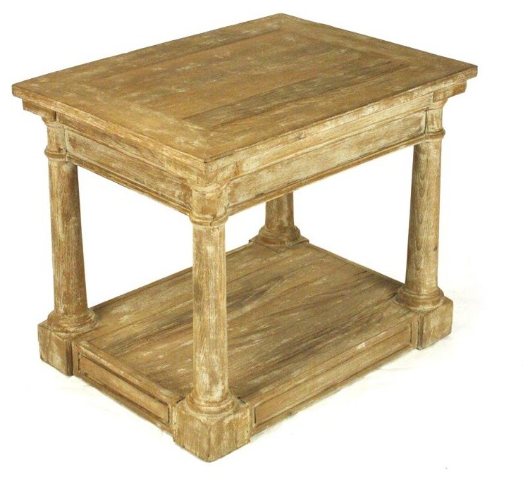 Luc Side Table   Farmhouse   Side Tables And End Tables   by Nook  ampCottage  Houzz