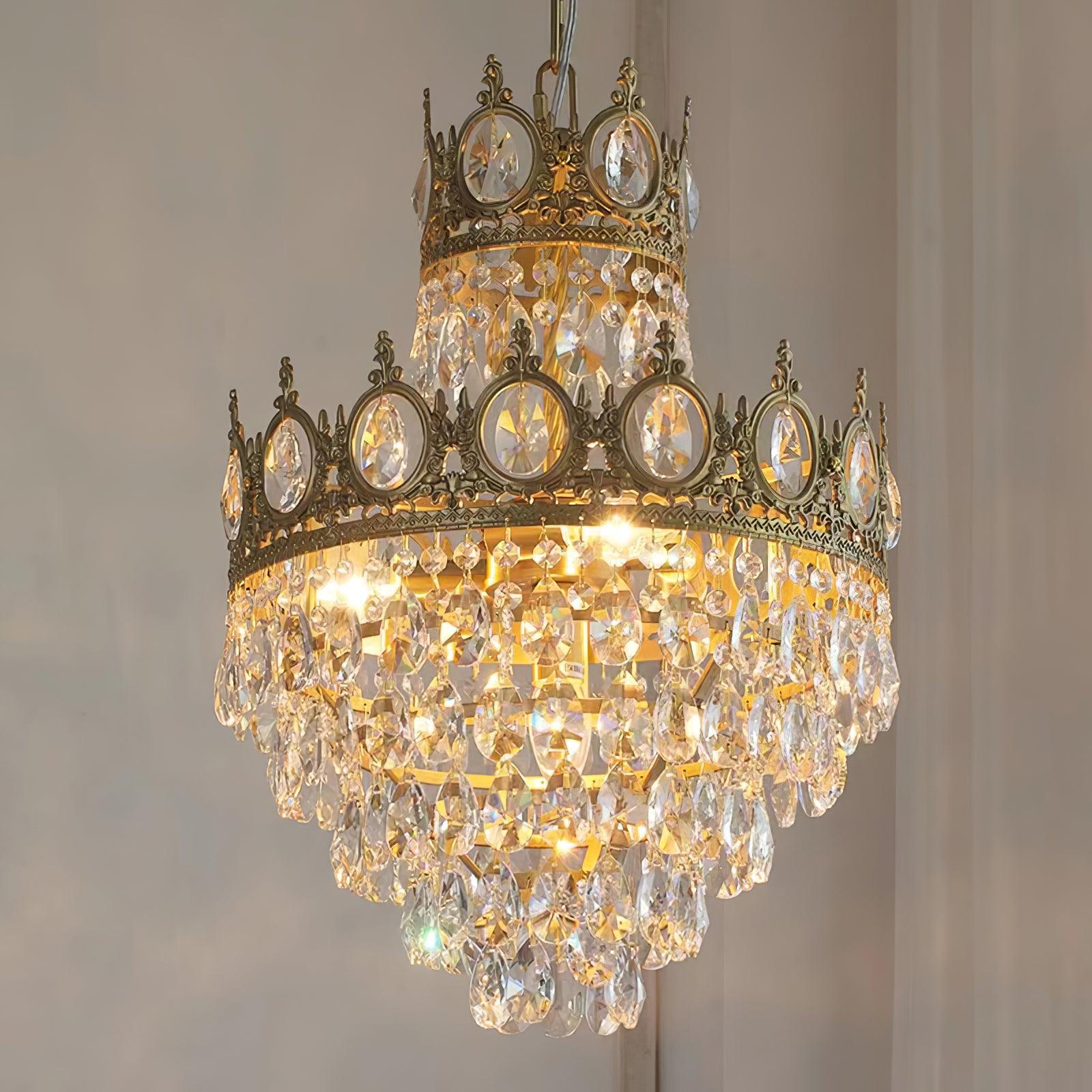 Vintage Crystal Chandelier