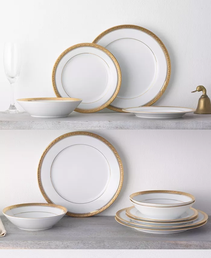 Noritake Crestwood Gold Dinnerware Collection