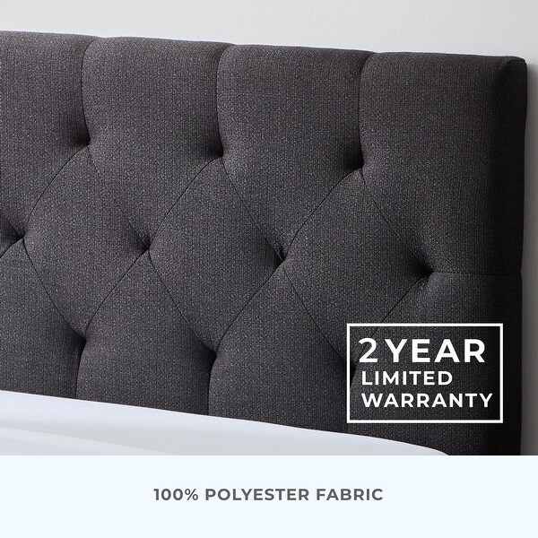 Brookside Kaylee Adjustable Upholstered Headboard - - 24247767