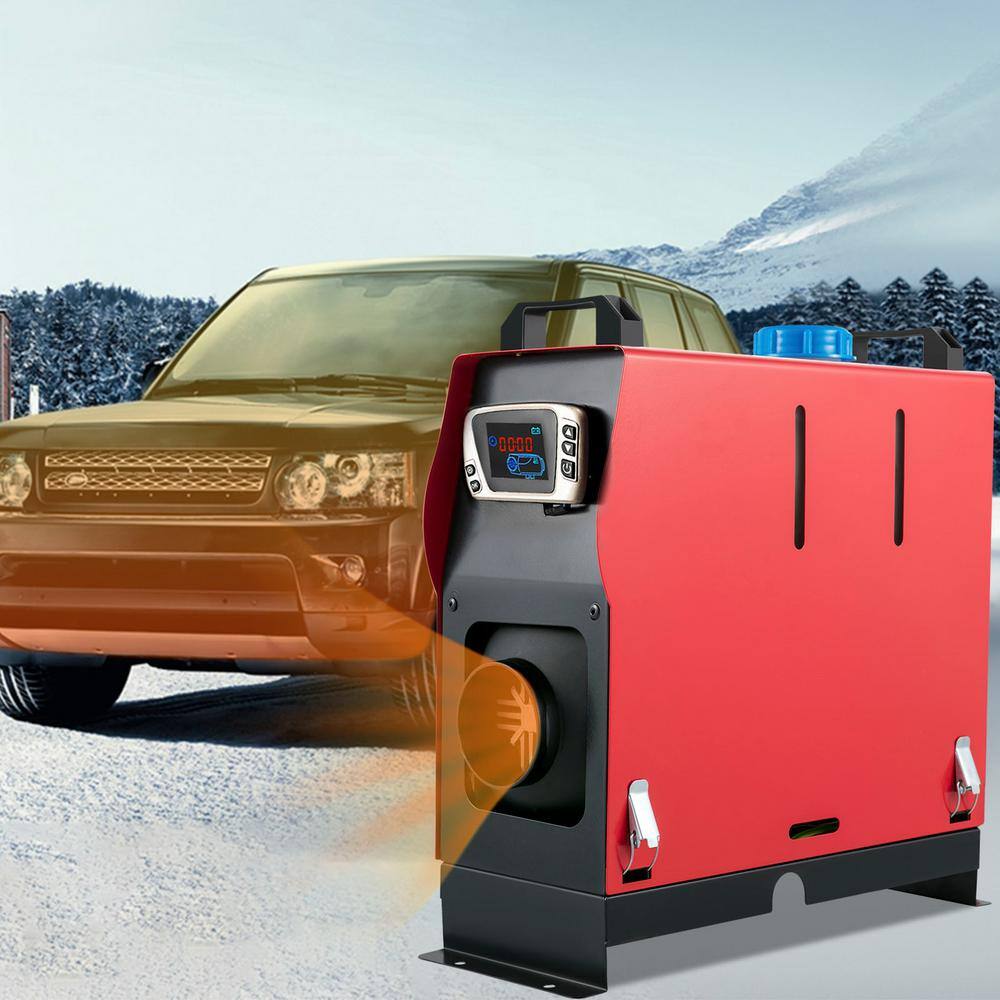 VEVOR 27297 BTU Diesel Parking Heater 12-Volt 8000 Watt Diesel Air Heater Muffler with LCD Switch Diesel Heater ZCJRQYTJ8KWDYJGYBV0