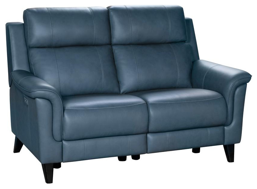 39PH 3716 Kester Power Reclining Sofa  Bluegray   Contemporary   Sofas   by BisonOffice  Houzz