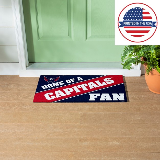 Evergreen Washington Capitals Pvc Mat Color