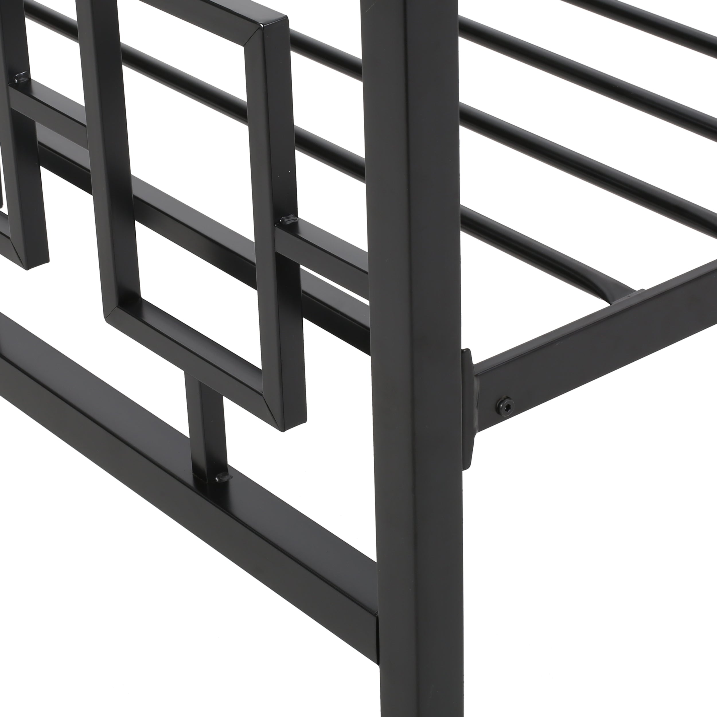 Dawn Modern Iron King Bed Frame