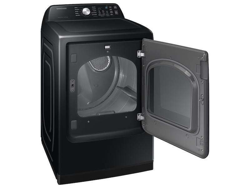 Samsung DVE47CG3500V 7.4 Cu. Ft. Smart Electric Dryer With Sensor Dry In Brushed Black