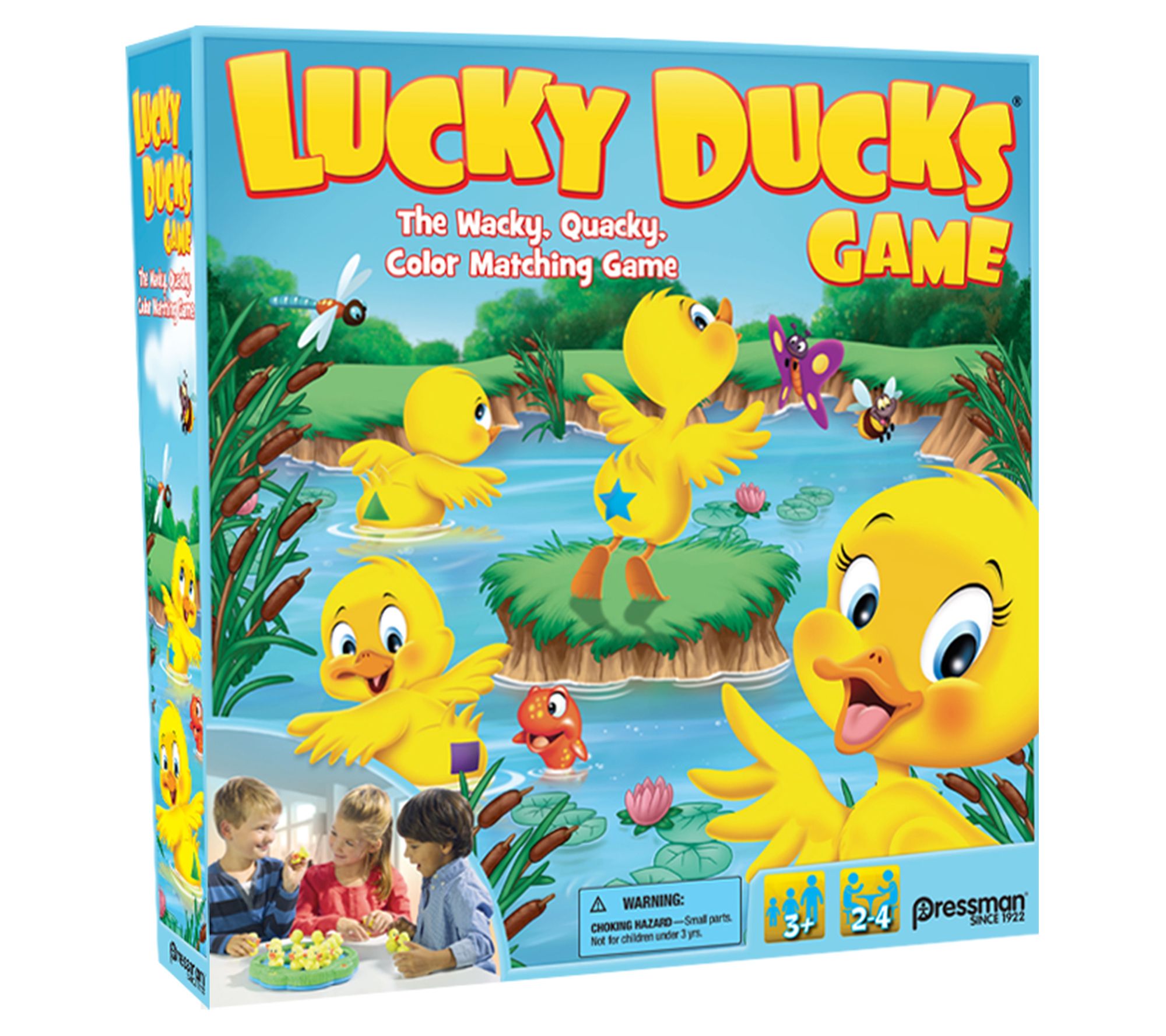 Pressman Toy Lucky Ducks Preschool Game