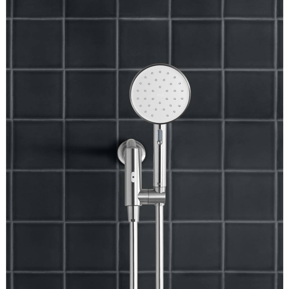 HAI Smart 2-Spray Wall Mount Handheld Shower Head 2.5 GPM in Moon HSBTHI1