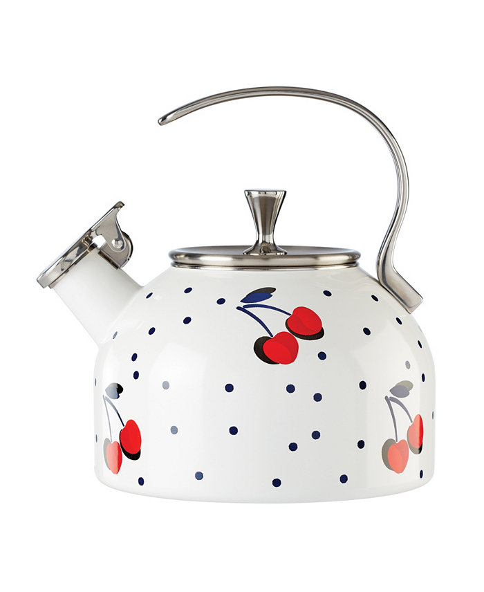 Kate Spade new york Vintage Cherry Dot Tea Kettle