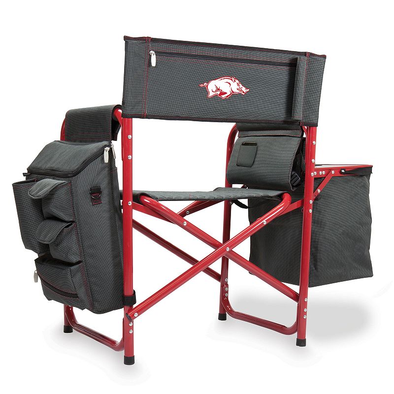 Picnic Time Arkansas Razorbacks Fusion Backpack Chair with Cooler