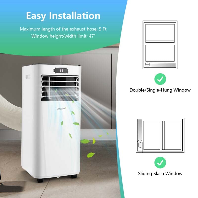 Canada Only - 10000 BTU Portable Air Conditioner with Remote Control