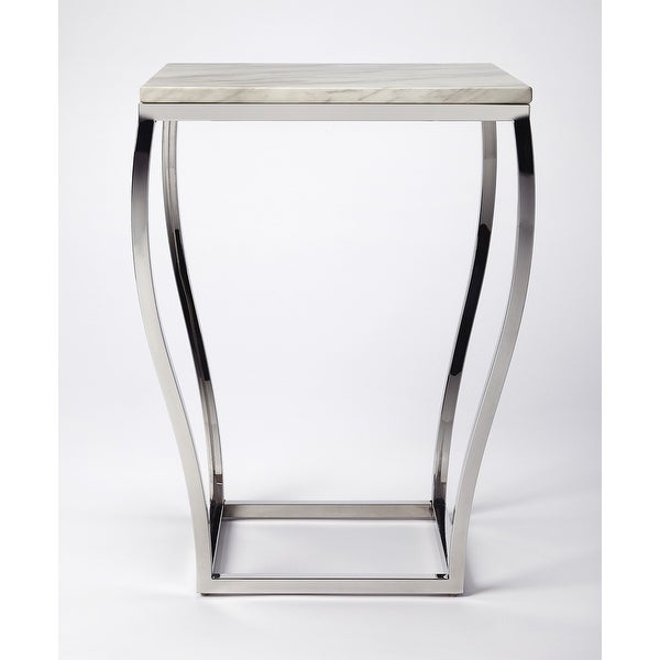 Butler haley Marble and Metal End Table