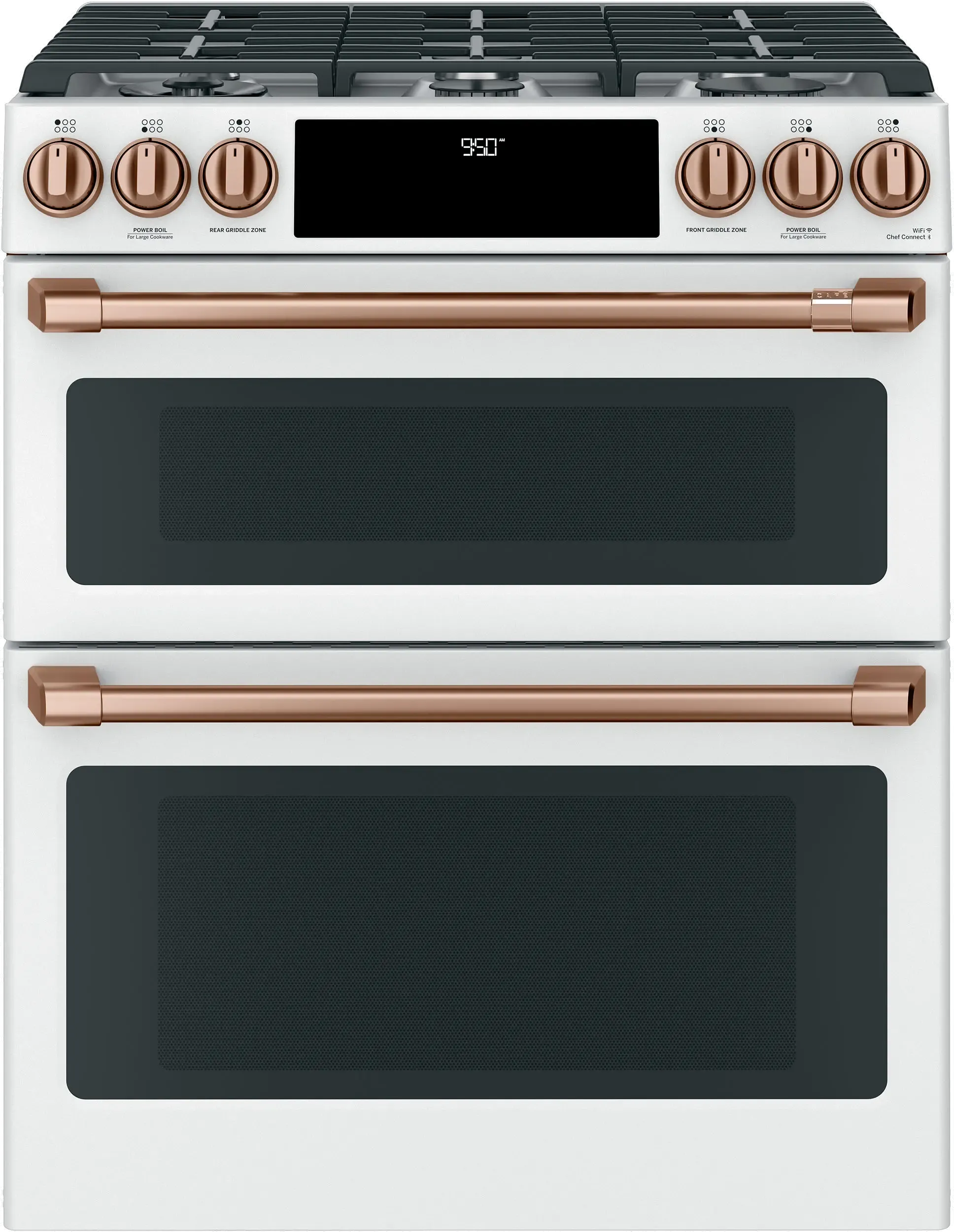 Cafe Handle and Knob Set - Brushed Copper