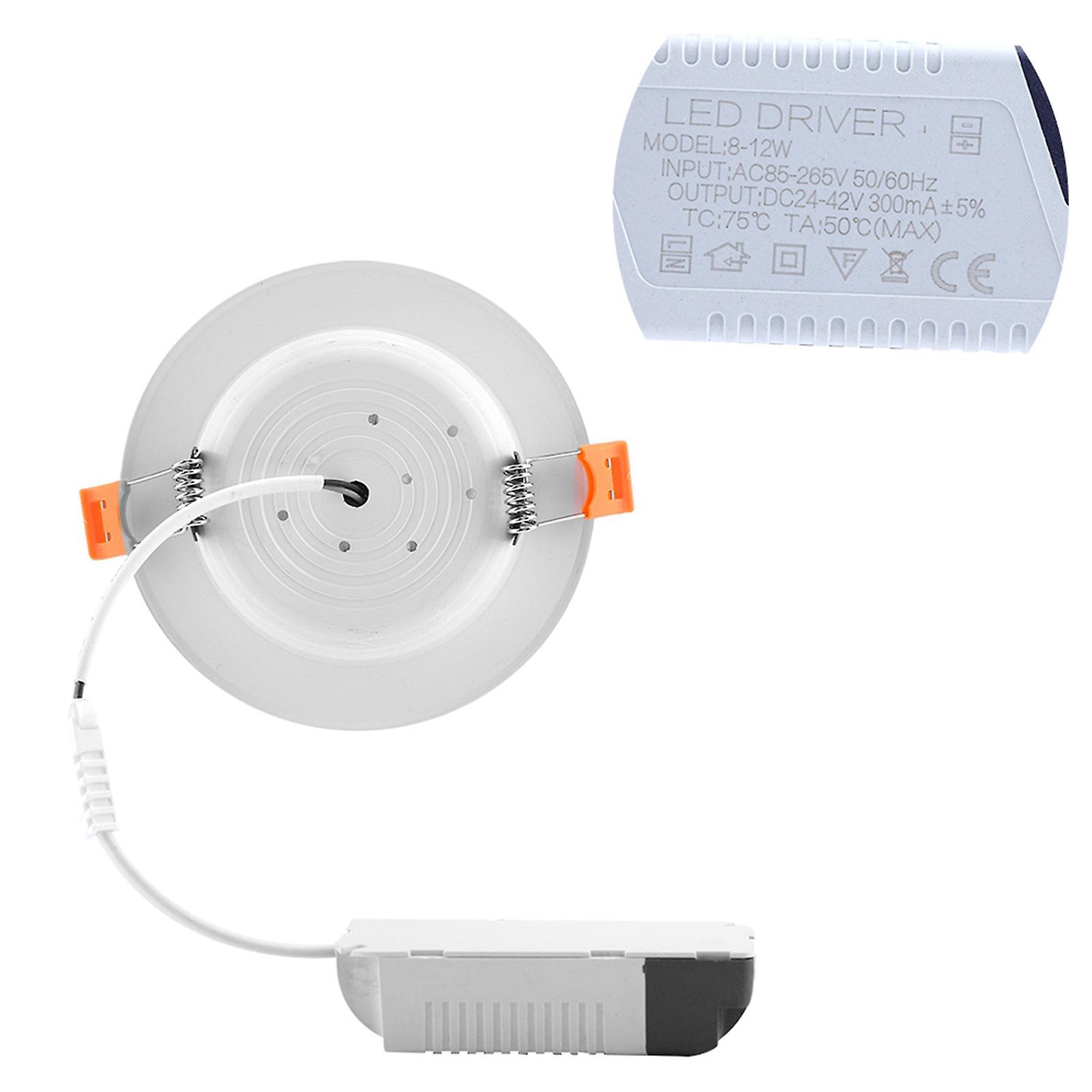 Led  Panel Light ，7w Sensor Ceiling Recessed Lighting Human Body Motion Sensor Light  For Domestic Kitchen Bathroom  Ac85-265v[7w]