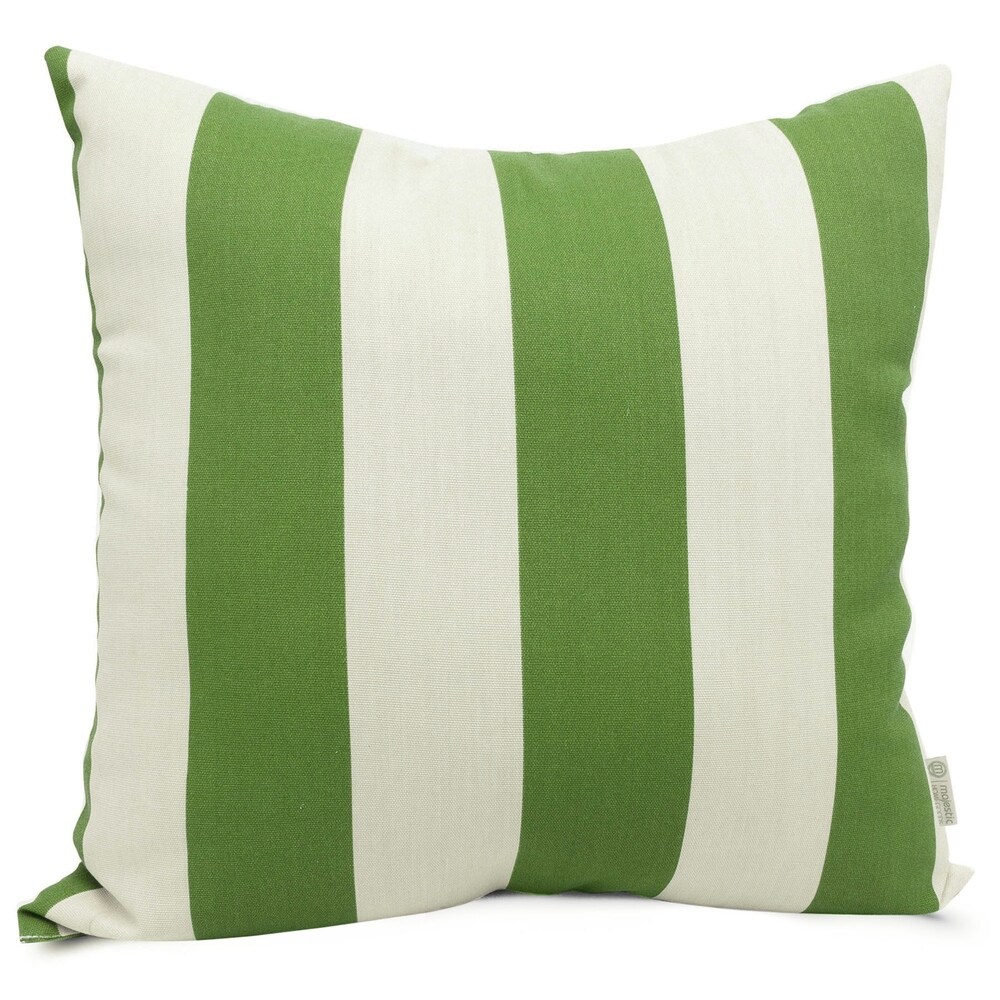 Majestic Home Goods Striped Indoor/ Outdoor 20 inch Square Pillow