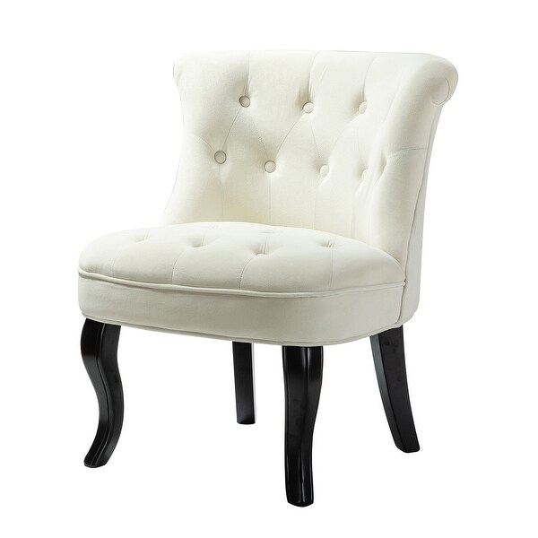 Christi Upholstered Tufted Wingback Accent Chair by HULALA HOME