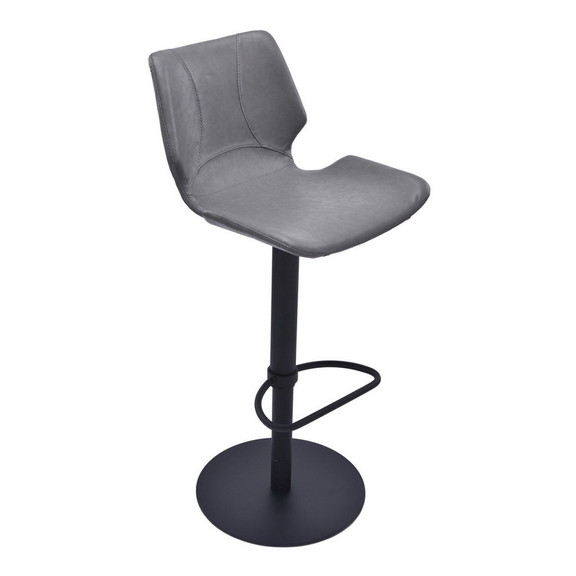 Benjara BM155624 Leatherette Counter Barstool with...