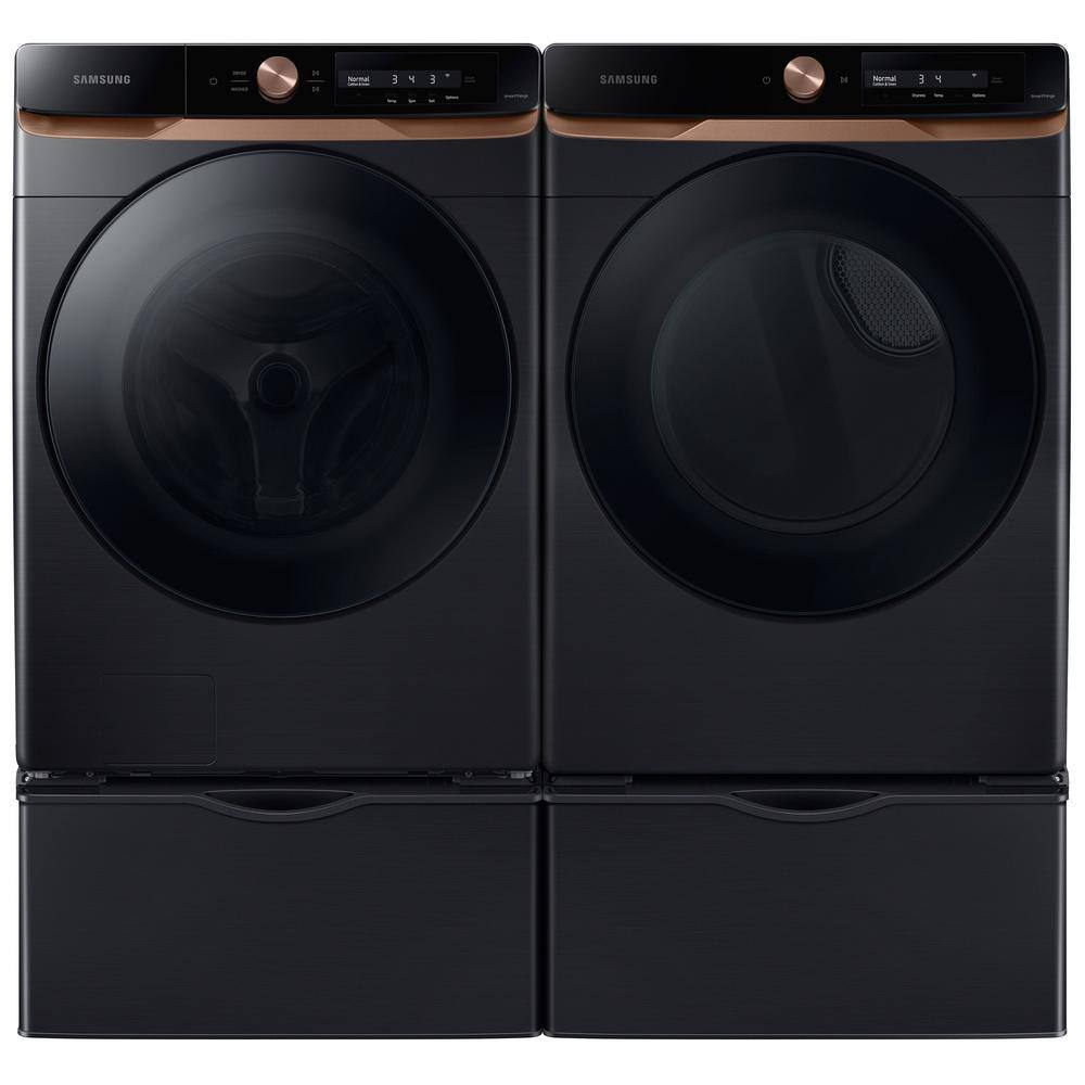  7.5 cu. ft. AI Smart Dial Gas Dryer in Brushed Black with Super Speed Dry and MultiControl DVG46BG6500V